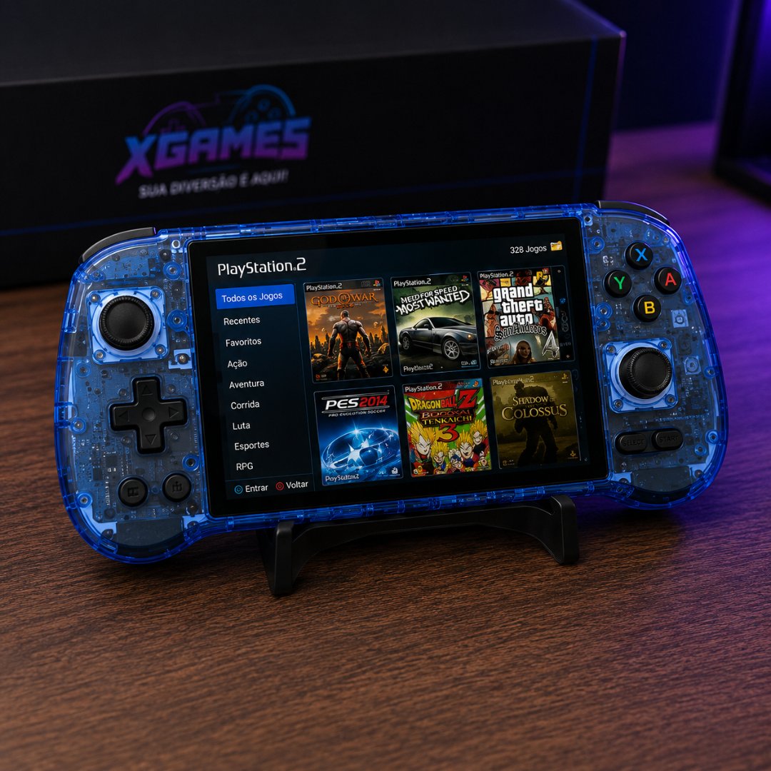 Console PS2 azul XGAMES